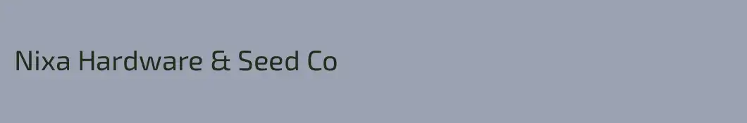 Nixa Hardware & Seed Co